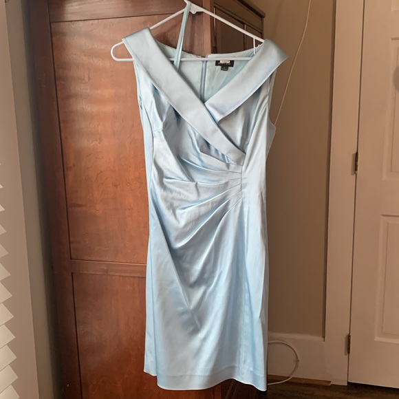 Light blue (powder blue), lined, size 10, dress. - Picture 2 of 10